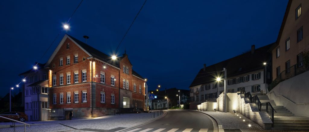 Adaptive Beleuchtung - ein Leuchtturmprojekt für die Gemeinde Heiningen